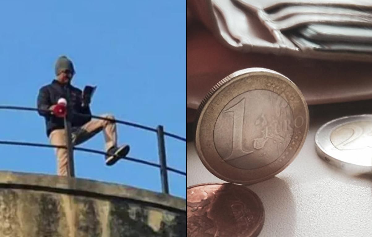 В Индии учитель из-за низкой зарплаты угрожал прыгнуть с огромного резервуара для воды В Индии учитель из-за низкой зарплаты угрожал прыгнуть с огромного резервуара для воды