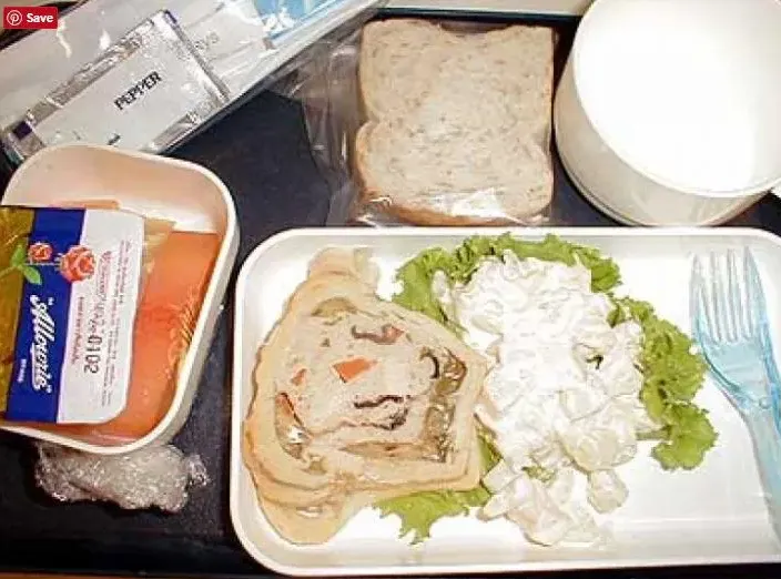 Найгірша їжа на борту літака