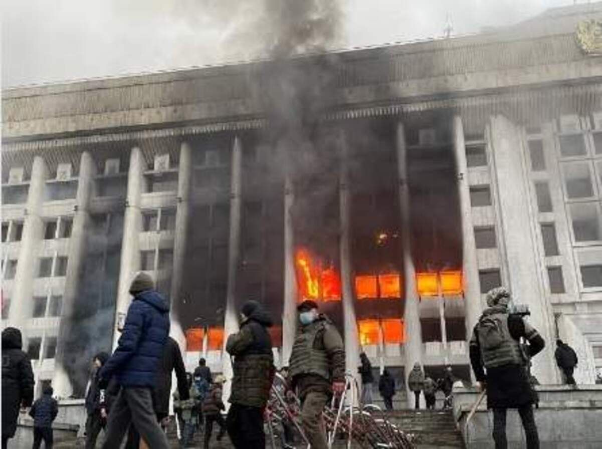 Режим чрезвычайной ситуации ввели на всей территории Казахстана Режим чрезвычайной ситуации ввели на всей территории Казахстана