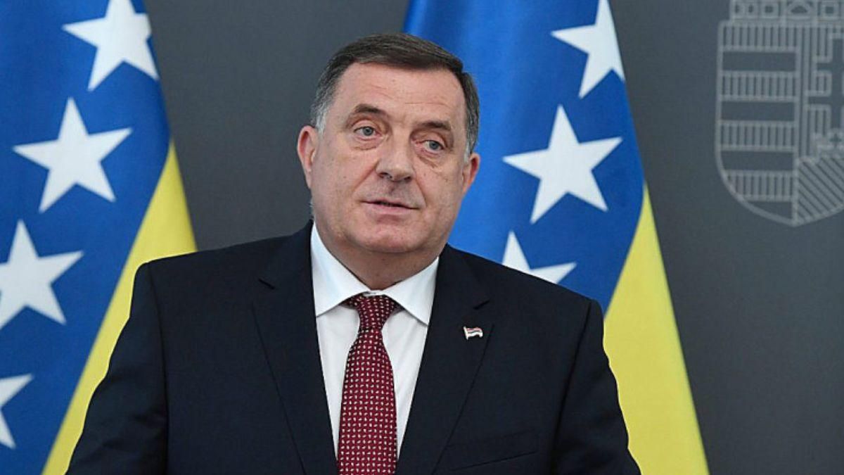 Лидер боснийских сербов Додик попал под санкции США Лидер боснийских сербов Додик попал под санкции США