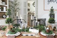 Изысканный стол на праздники: как правильно сервировать с подсвечниками и хвойными ветками