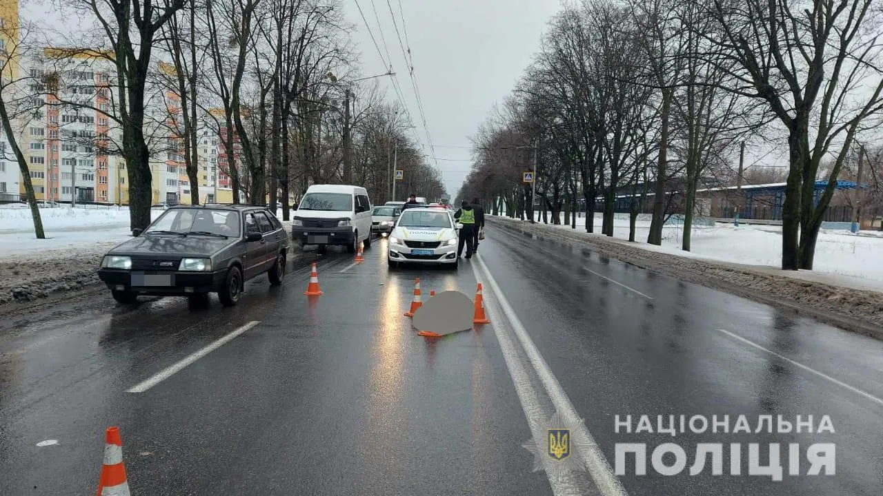 У Харкові маршрутка на смерть збила жінку на переході