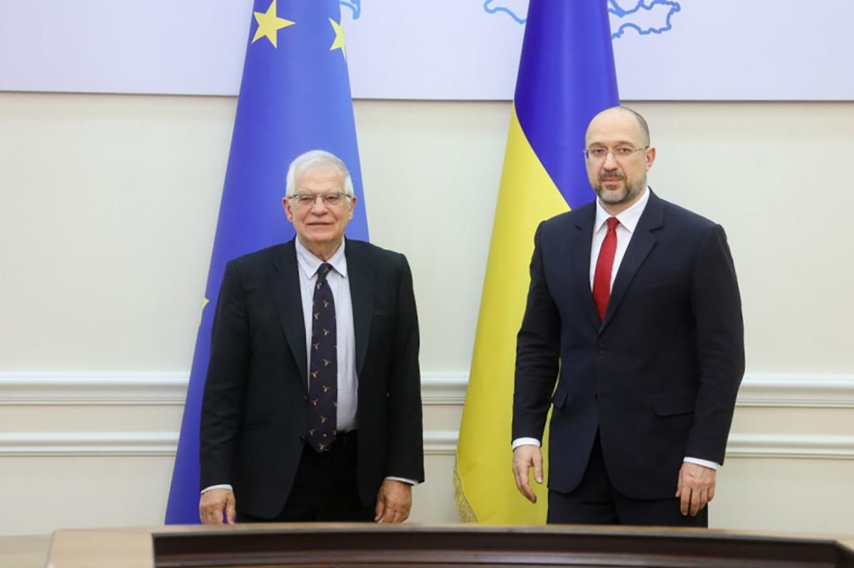 Боррель обговорив зі Шмигалем безпеку і санкції проти Росії - Новини Росії і України - 24 Канал Боррель обговорив зі Шмигалем безпеку і санкції проти Росії - Новини Росії і України - 24 Канал