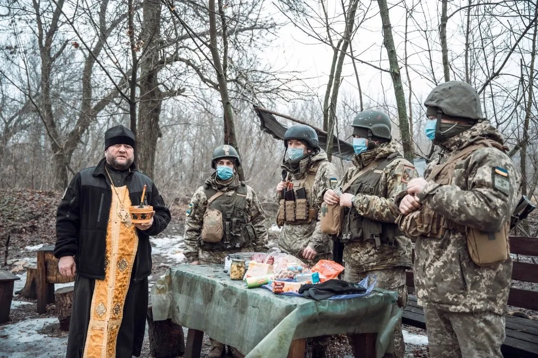 Військові на передовій також скуштували кутю