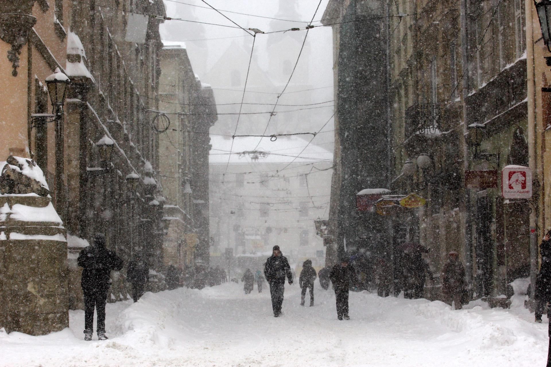 Во Львове объявили штормовое предупреждение: прогноз погоды на 8 – 12 января