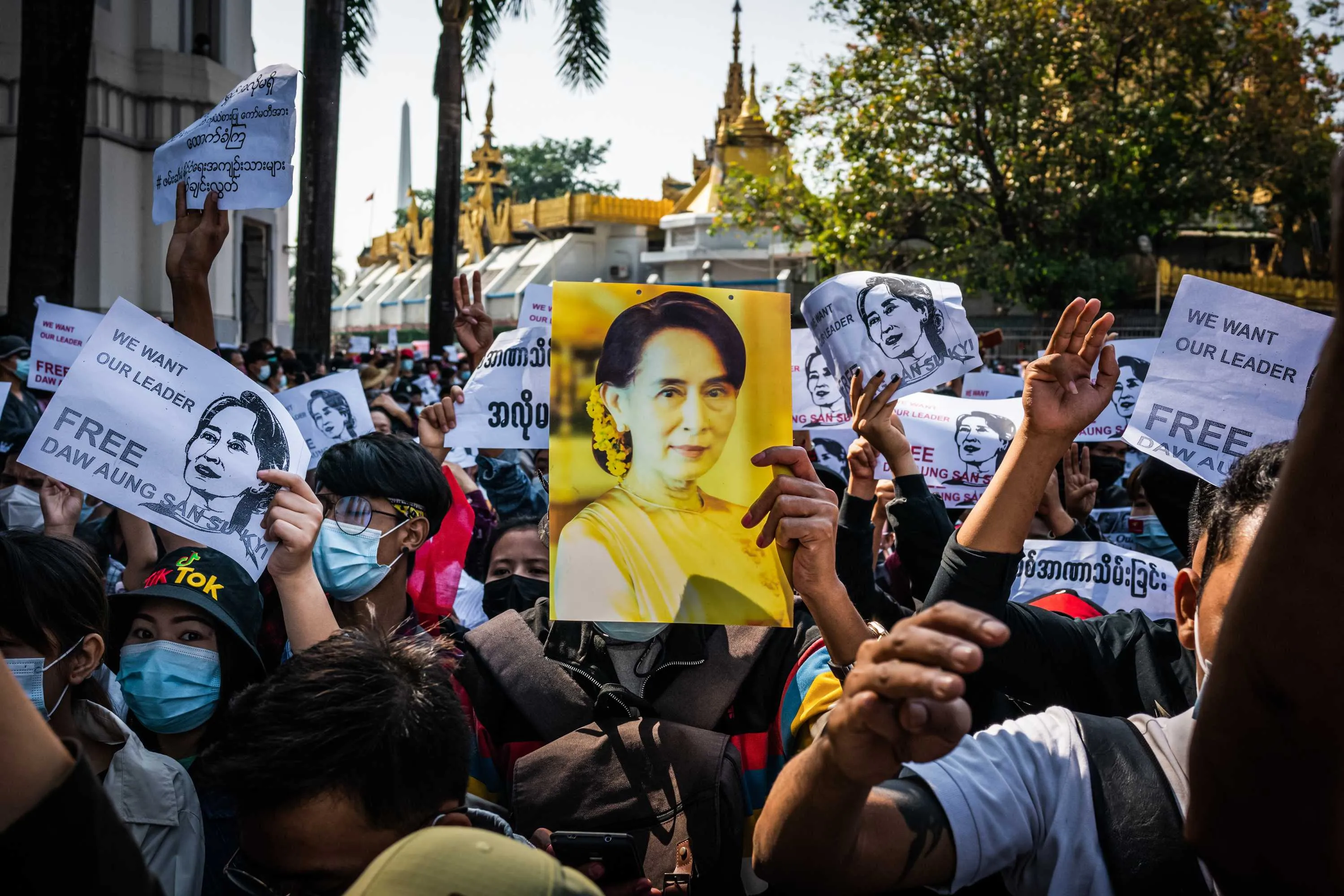 протести м'янма