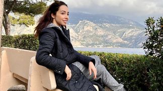 Екатерина Кухар провела рождественские праздники во Франции