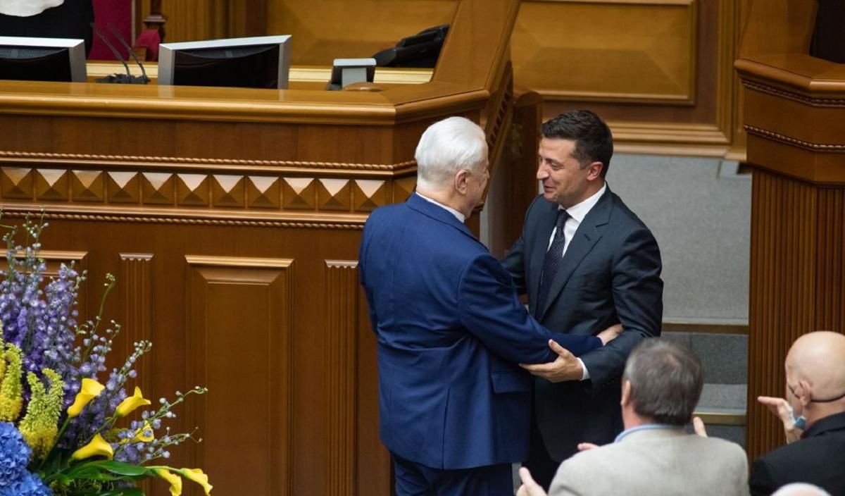 Швидкого відновлення, – Зеленський привітав Кравчука з днем народження - 24 Канал Швидкого відновлення, – Зеленський привітав Кравчука з днем народження - 24 Канал