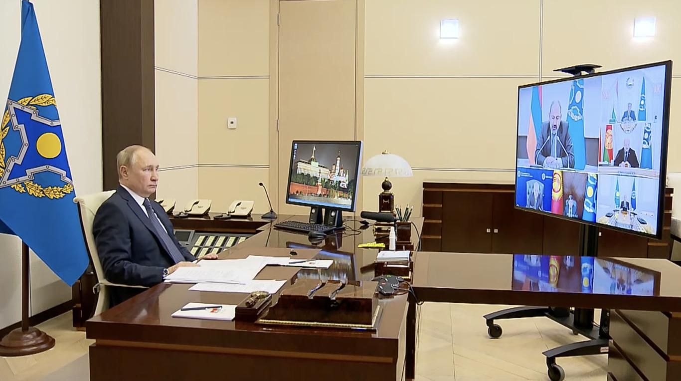 У Кремлі назвали офіційну кількість "миротворців" ОДКБ у Казахстані - Новини росії - 24 Канал