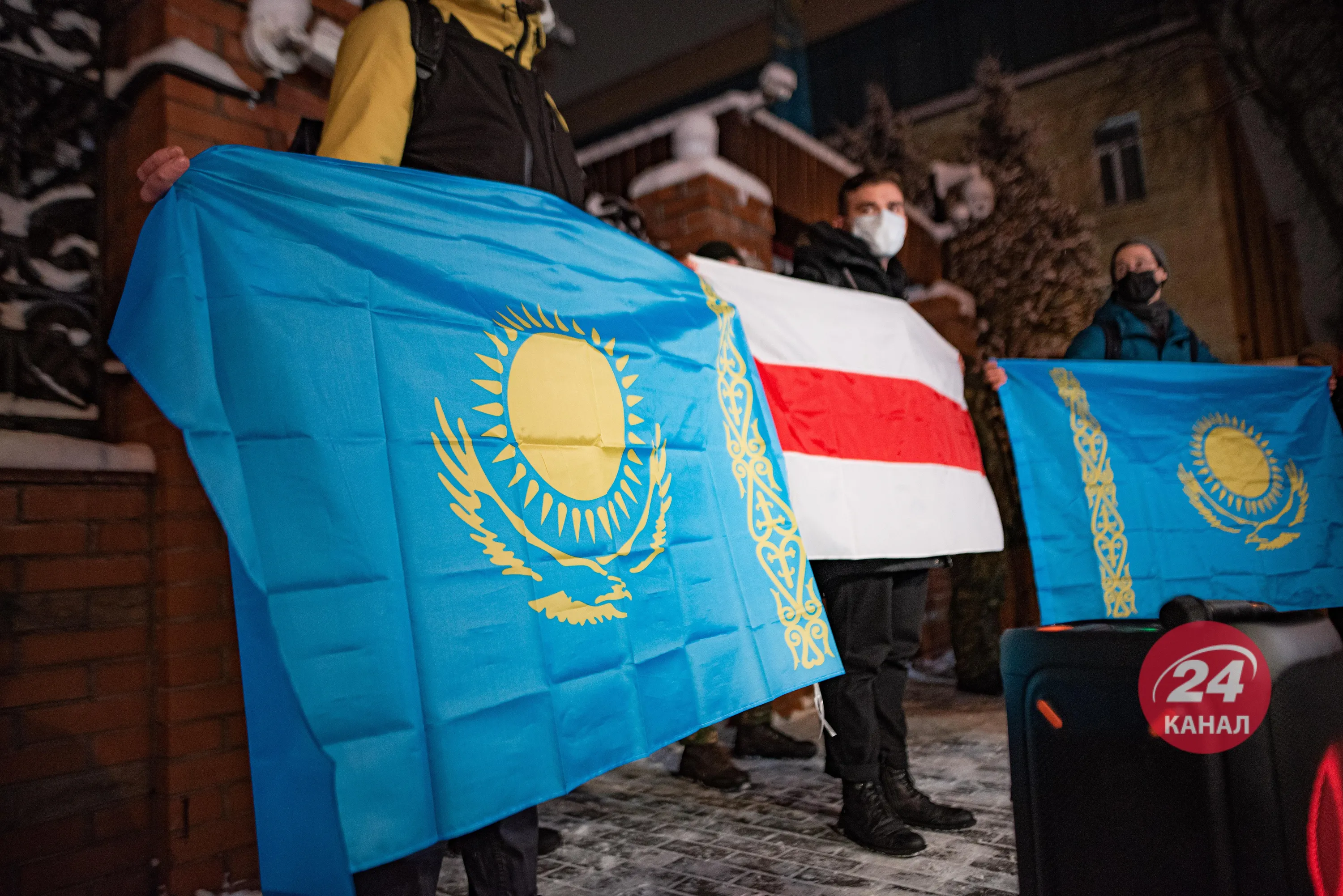 Українці підтримали народ Казахстану Українці підтримали народ Казахстану