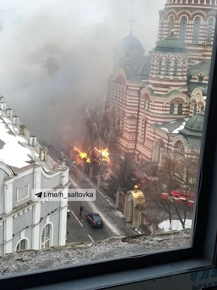 Благовіщенський собор пожежа харків