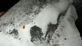 В Кривом Роге выпал черный дождь с "глиттером": красноречивое видео