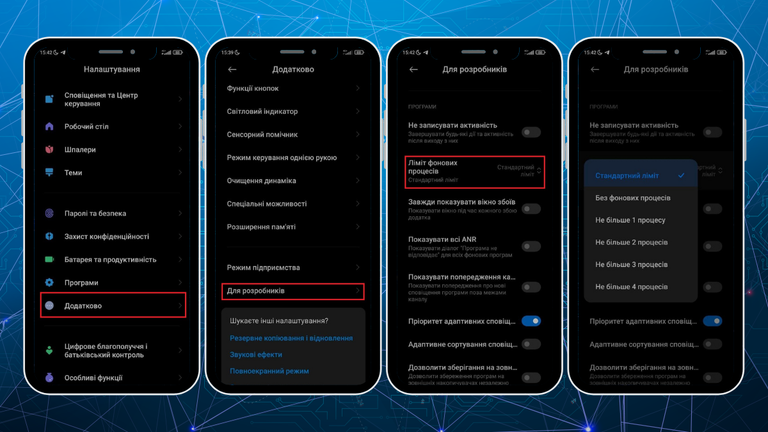 Фонові процеси Фонові процеси
