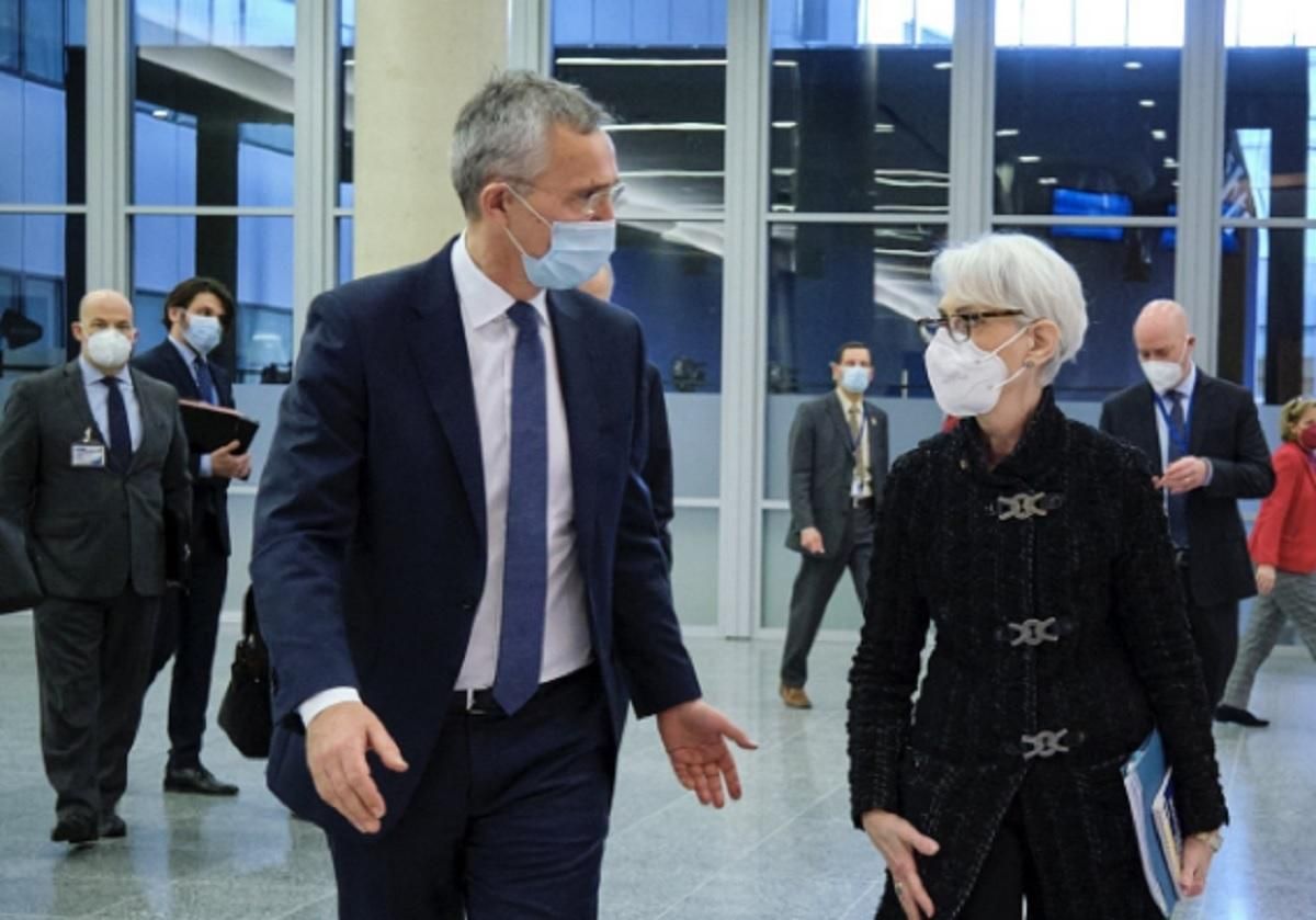 Перед Советом НАТО – Россия Шерман встретилась со Столтенбергом Перед Советом НАТО – Россия Шерман встретилась со Столтенбергом