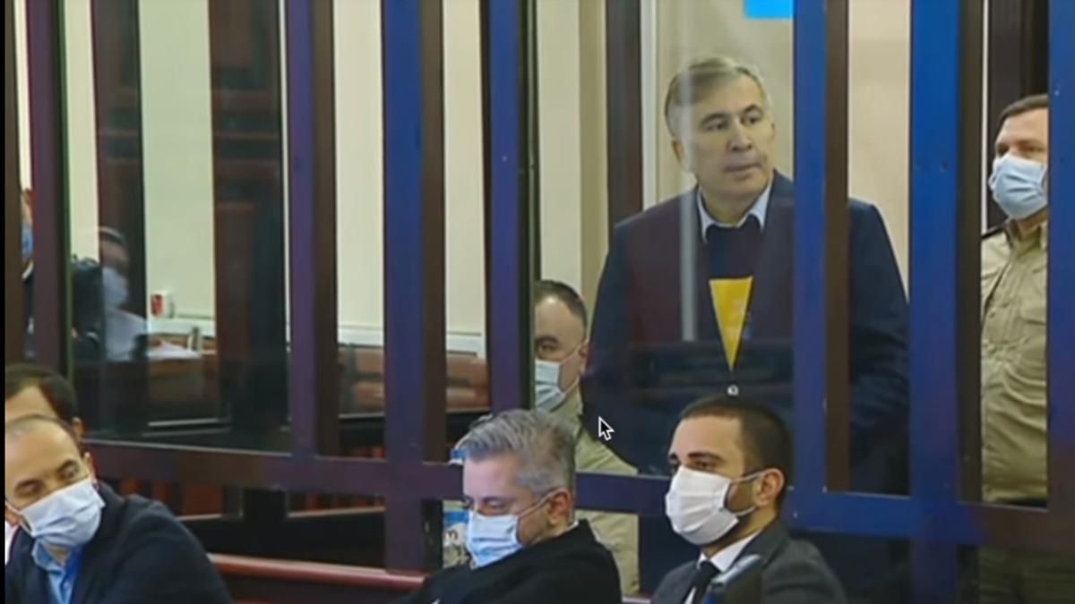 Саакашвілі на суді в Грузії звернувся до українців - Грузія новини - 24 Канал