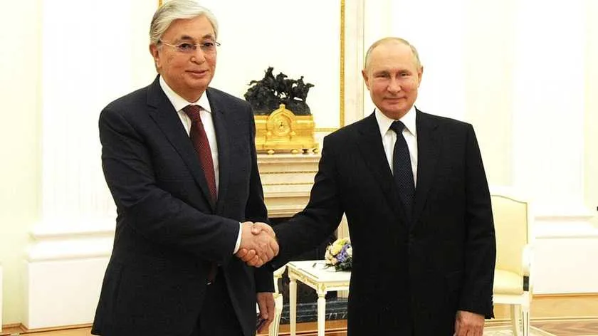 Токаєв і Путін