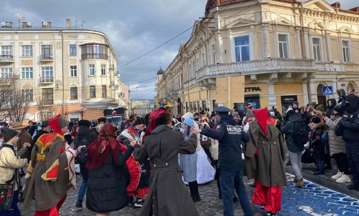 В Черновцах проходит традиционный "Маланка-фест"
