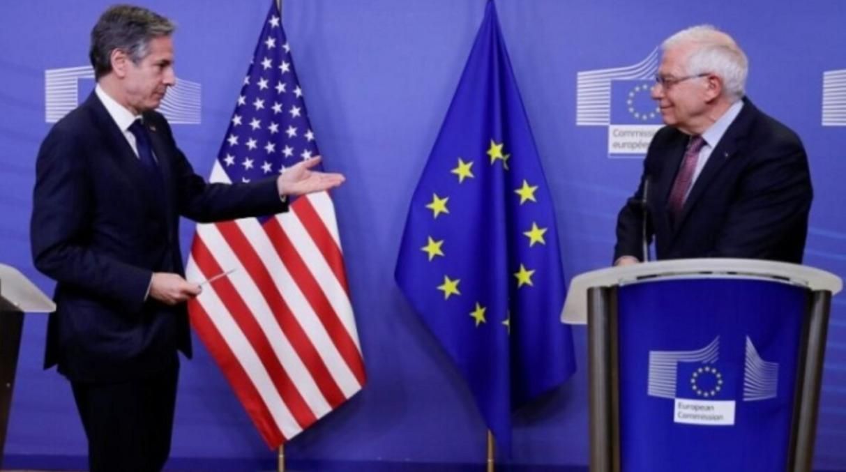 Блинкен и Боррель пообщались по телефону: говорили об Украине Блинкен и Боррель пообщались по телефону: говорили об Украине