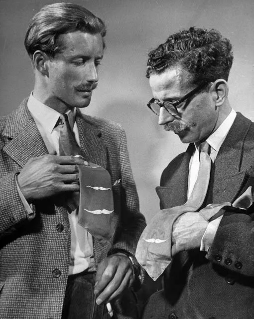 Як правильно носити вуса: вінтажні фото з першого засідання клубу вусачів 1947 року