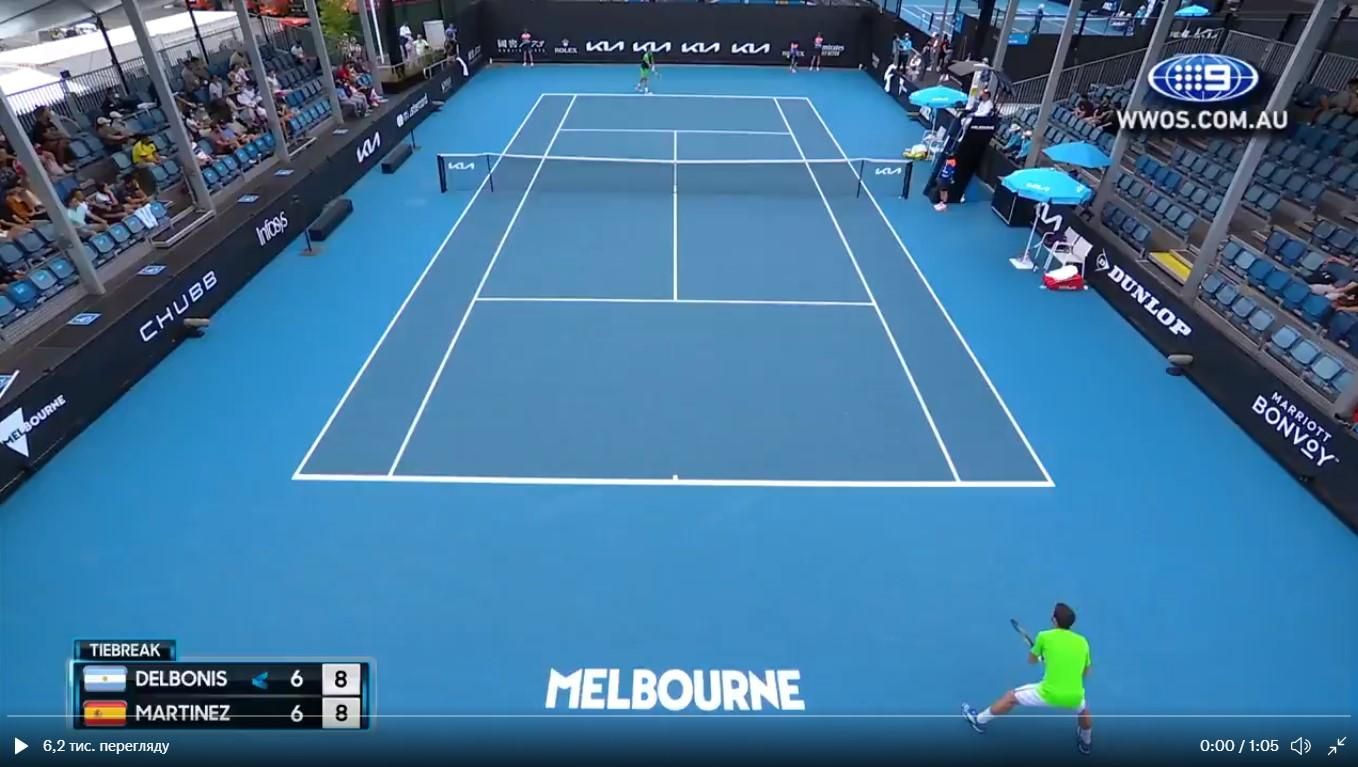 Втратила свідомість і впала на корт: на Australian Open трапився неприємний епізод під час матчу