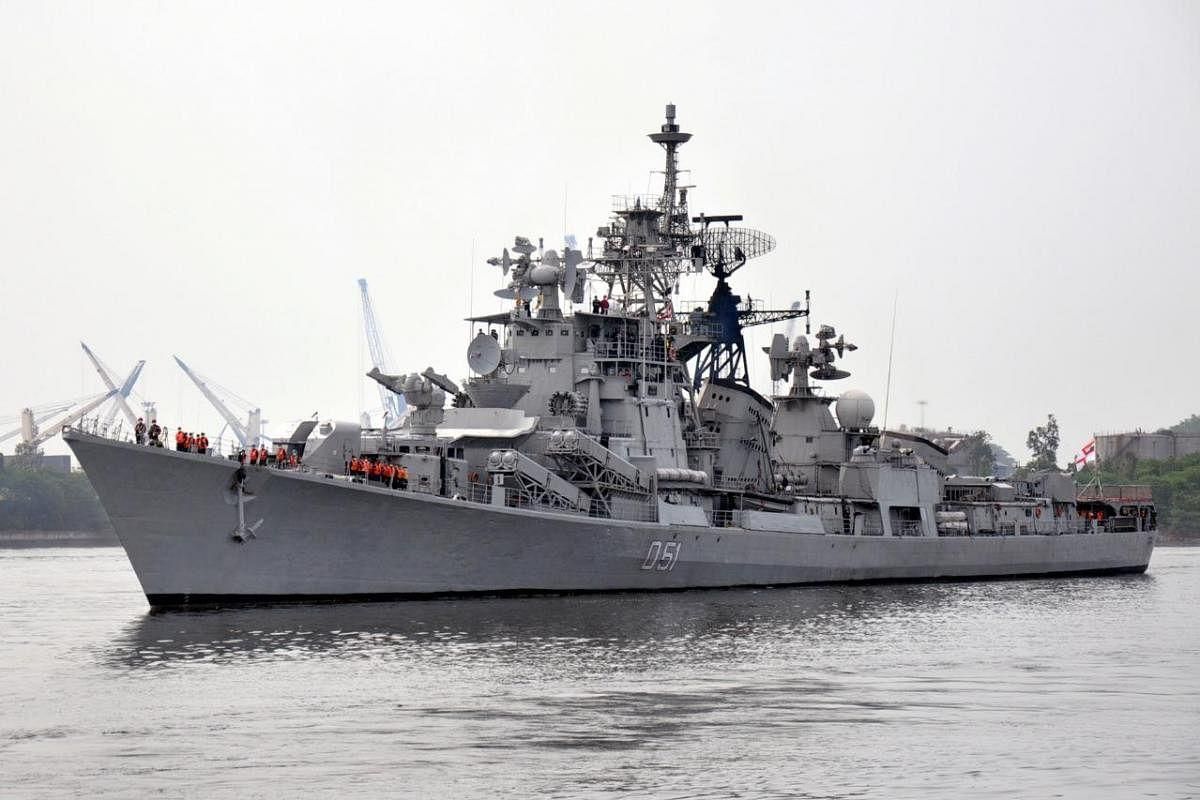 В Индии на борту военного корабля раздался взрыв: есть погибшие