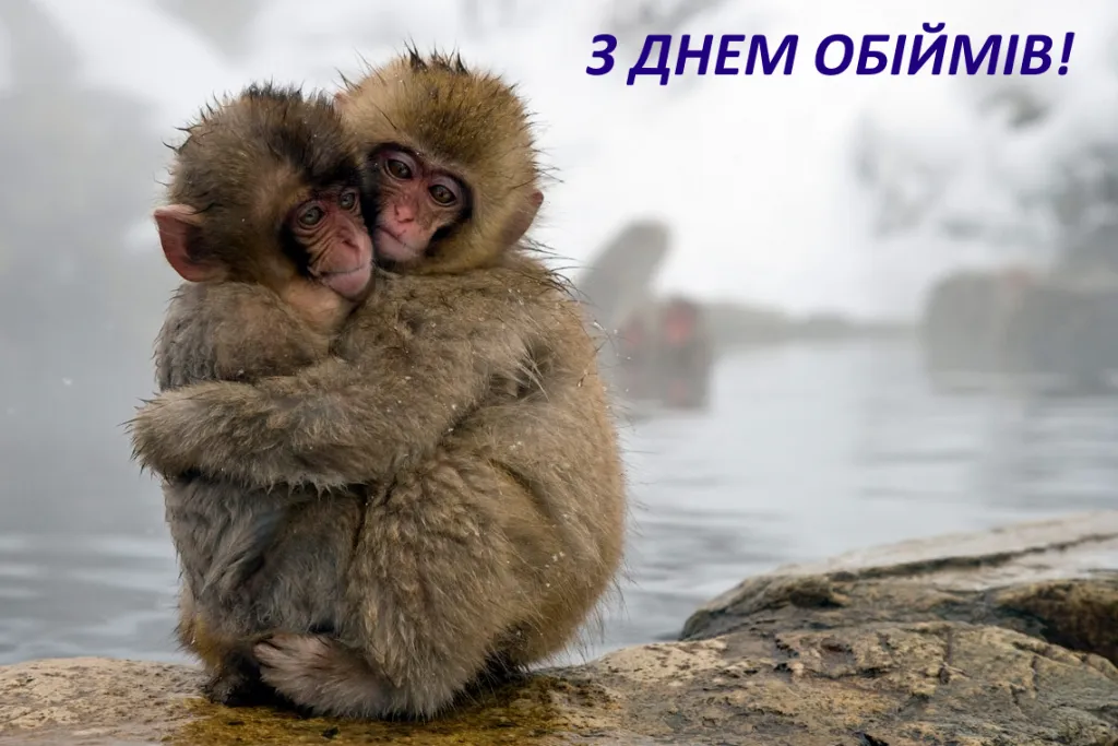 День обійм 2022 привітання у листівках День обійм 2022 привітання у листівках