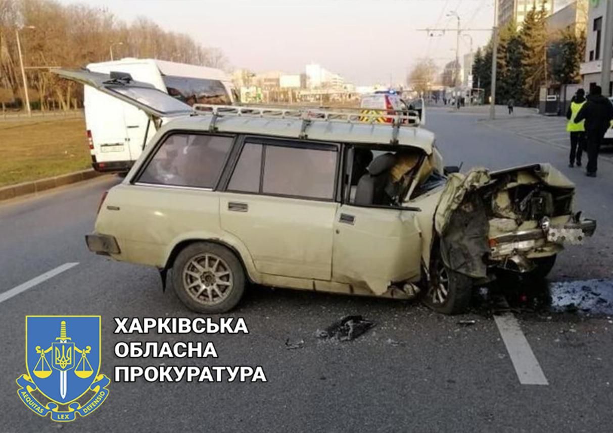 Не признал вину: полицейский, совершивший ДТП в Харькове, 5 лет проведет в тюрьме