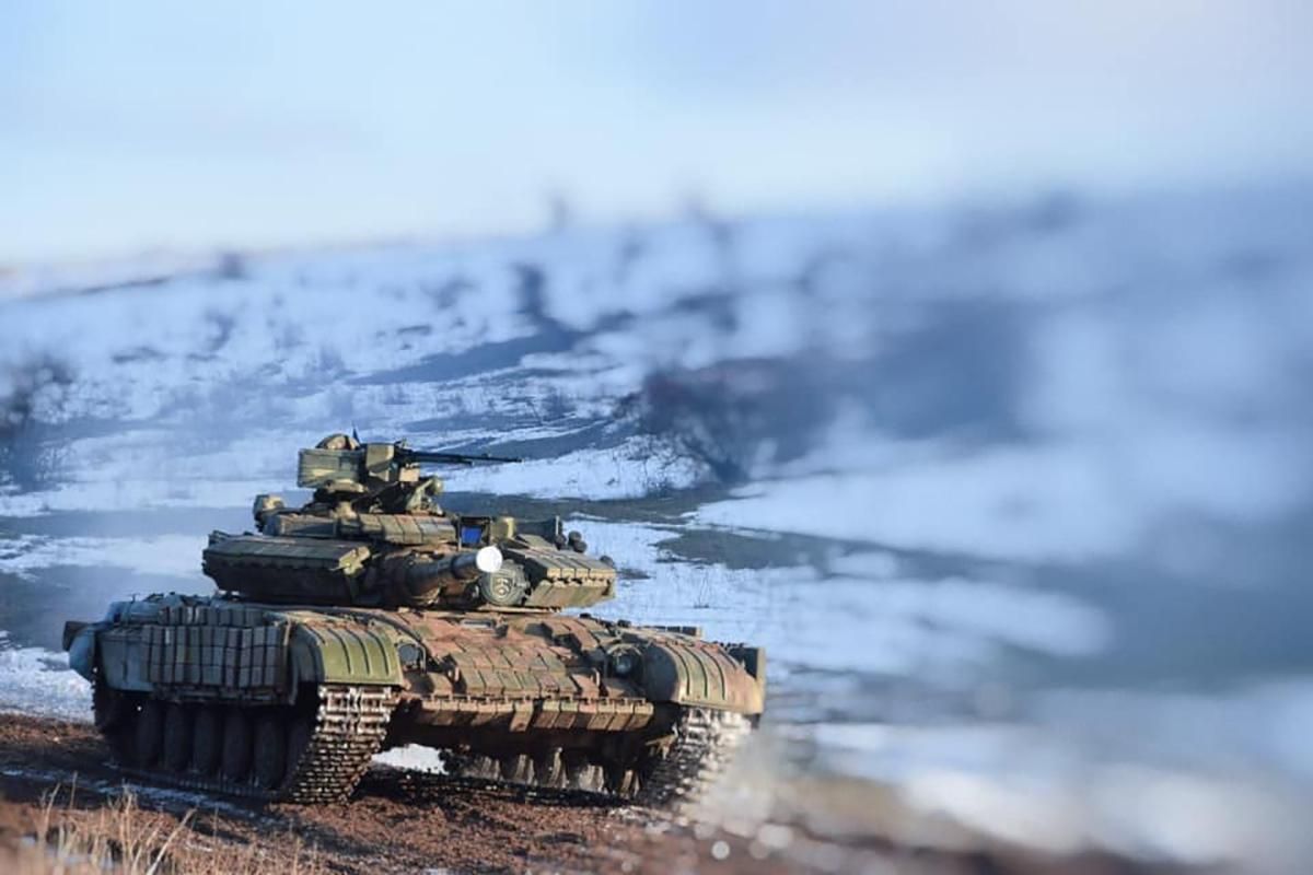 Стягивание российских войск к границам Украины почти завершилось