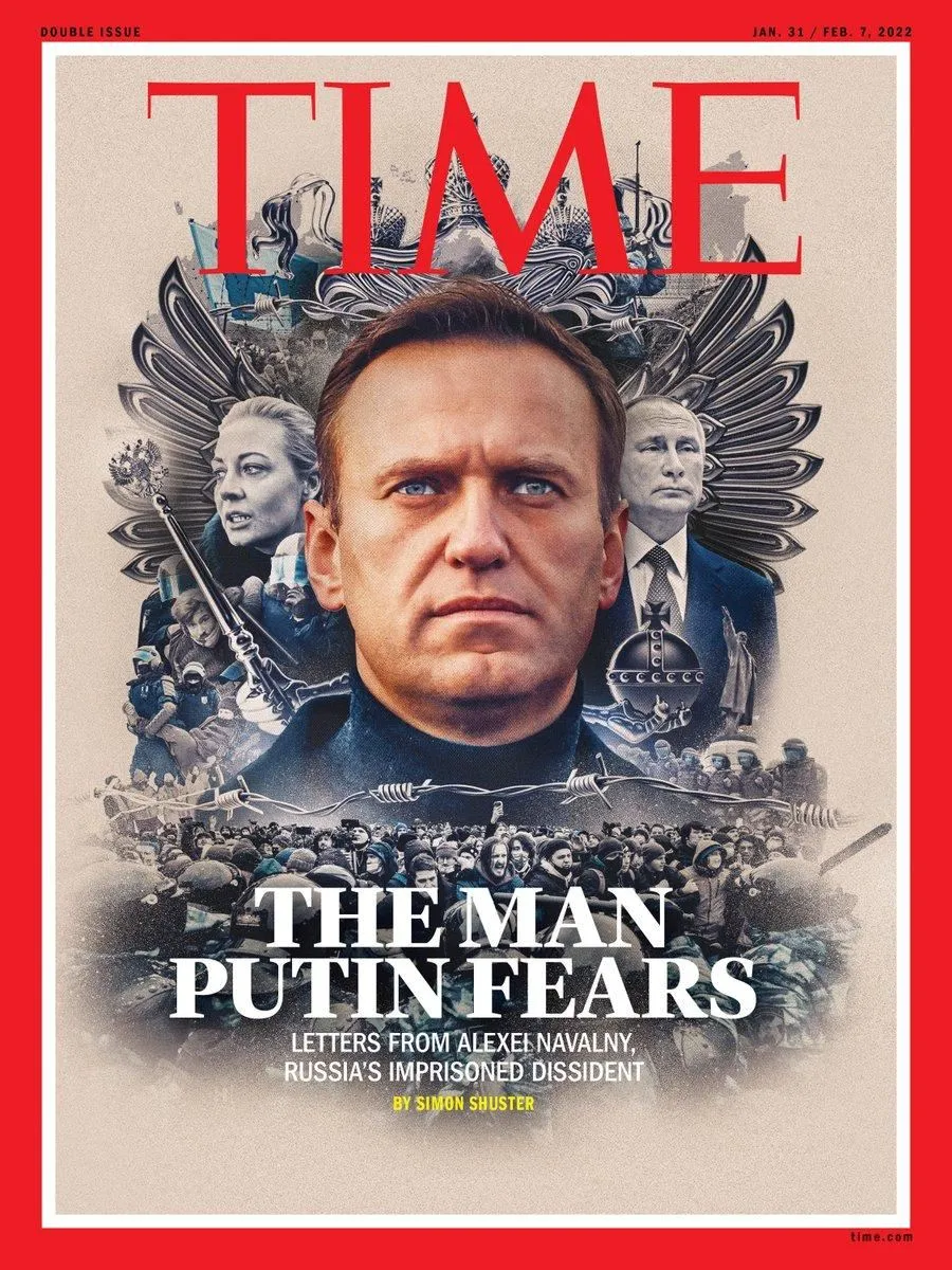 Навальний з'явився на обладинці журналу TIME