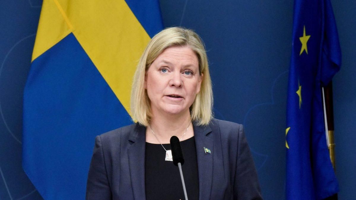Прем'єрка Швеції закликала Росію до деескалації після розмови з Зеленським - Новини Росія - 24 Канал