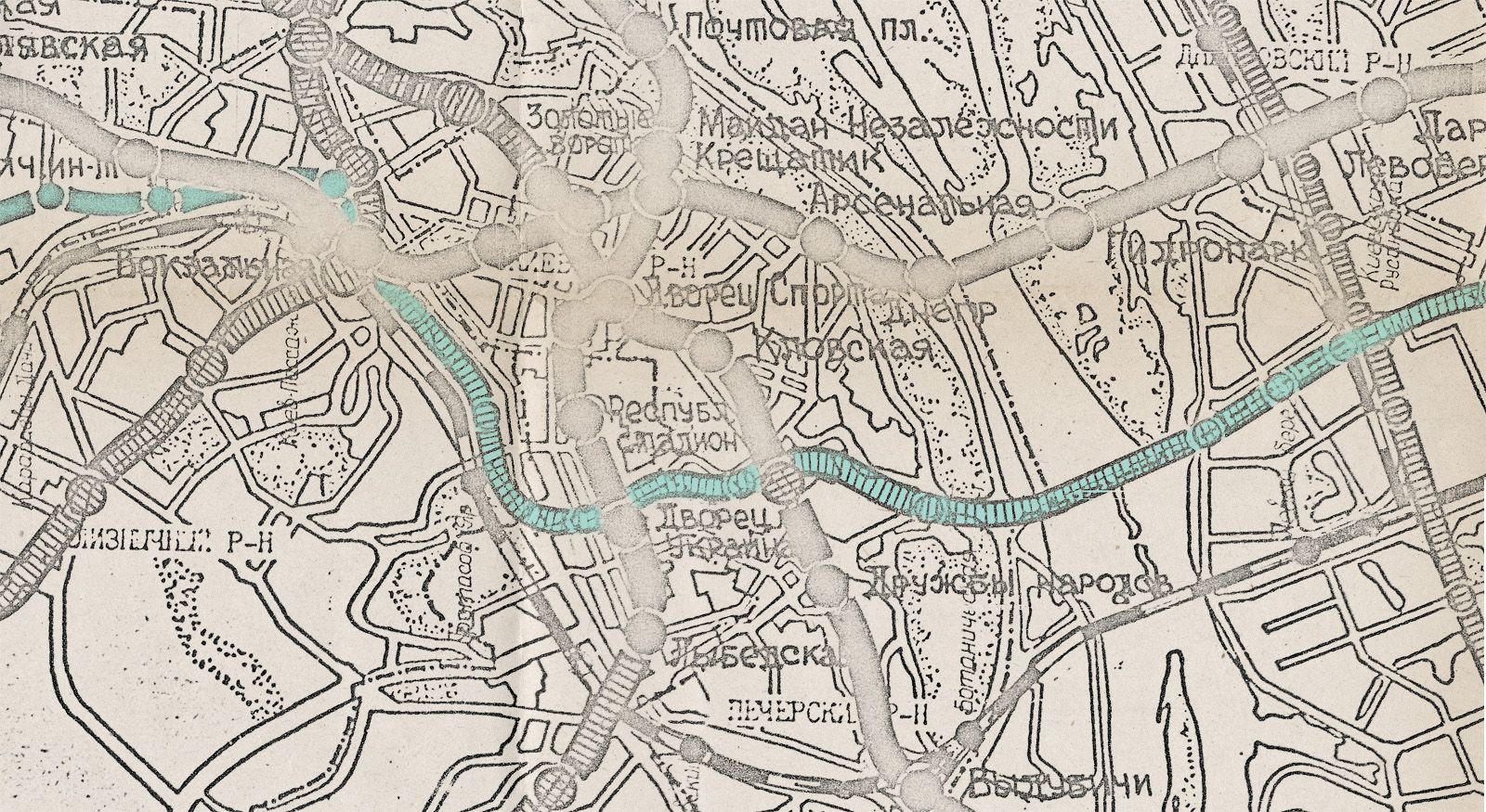 Киянам показали раритетну схему маршруту підземного швидкісного трамвая: унікальне фото - Новини Києва - Київ Киянам показали раритетну схему маршруту підземного швидкісного трамвая: унікальне фото - Новини Києва - Київ