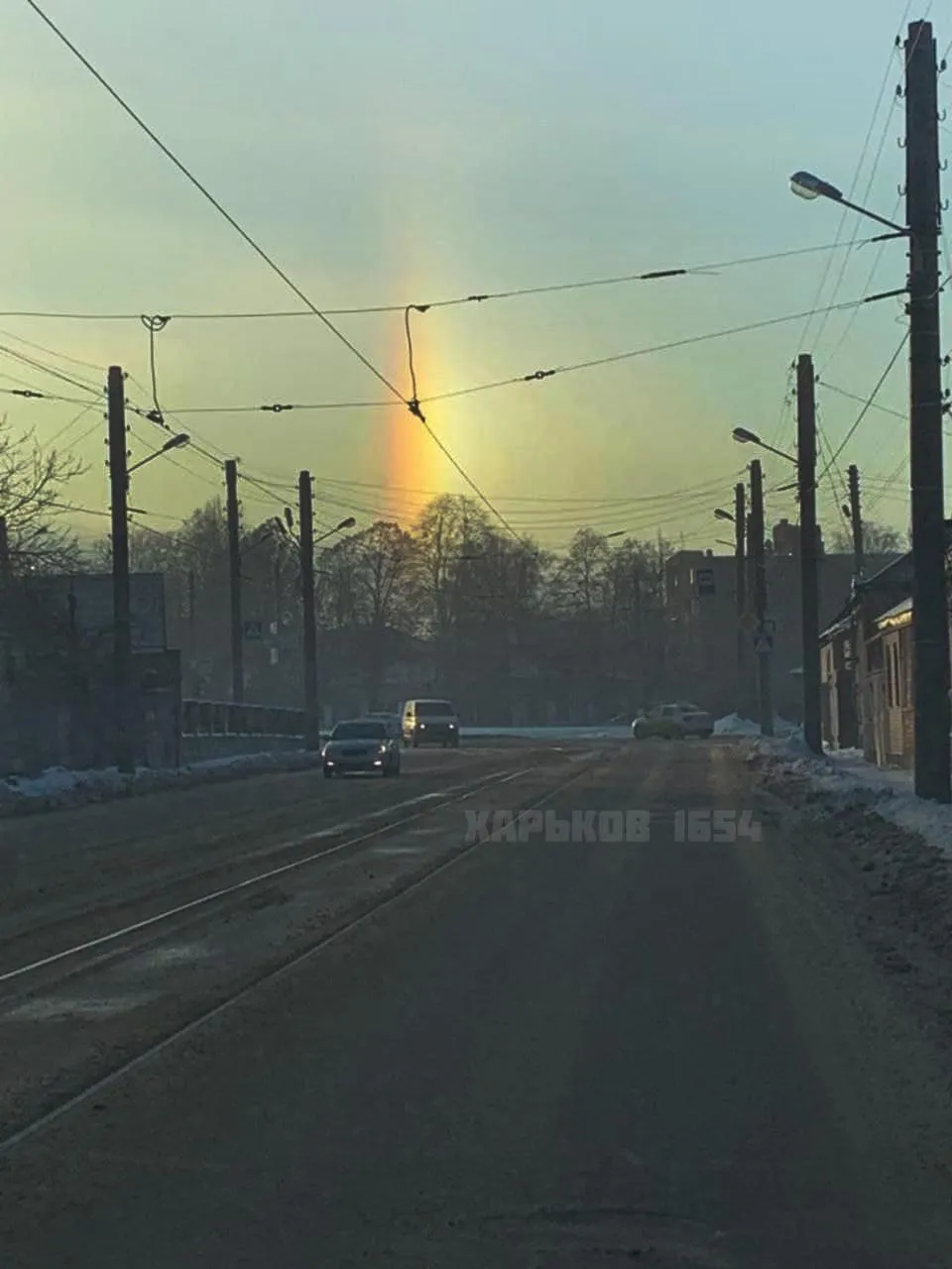 У Харкові помітили атмосферне явище гало