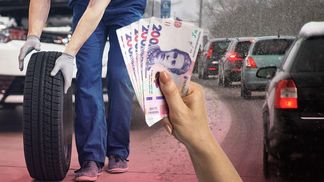 В Украине хотят наказывать водителей за движение без света и летнюю резину: что об этом известно