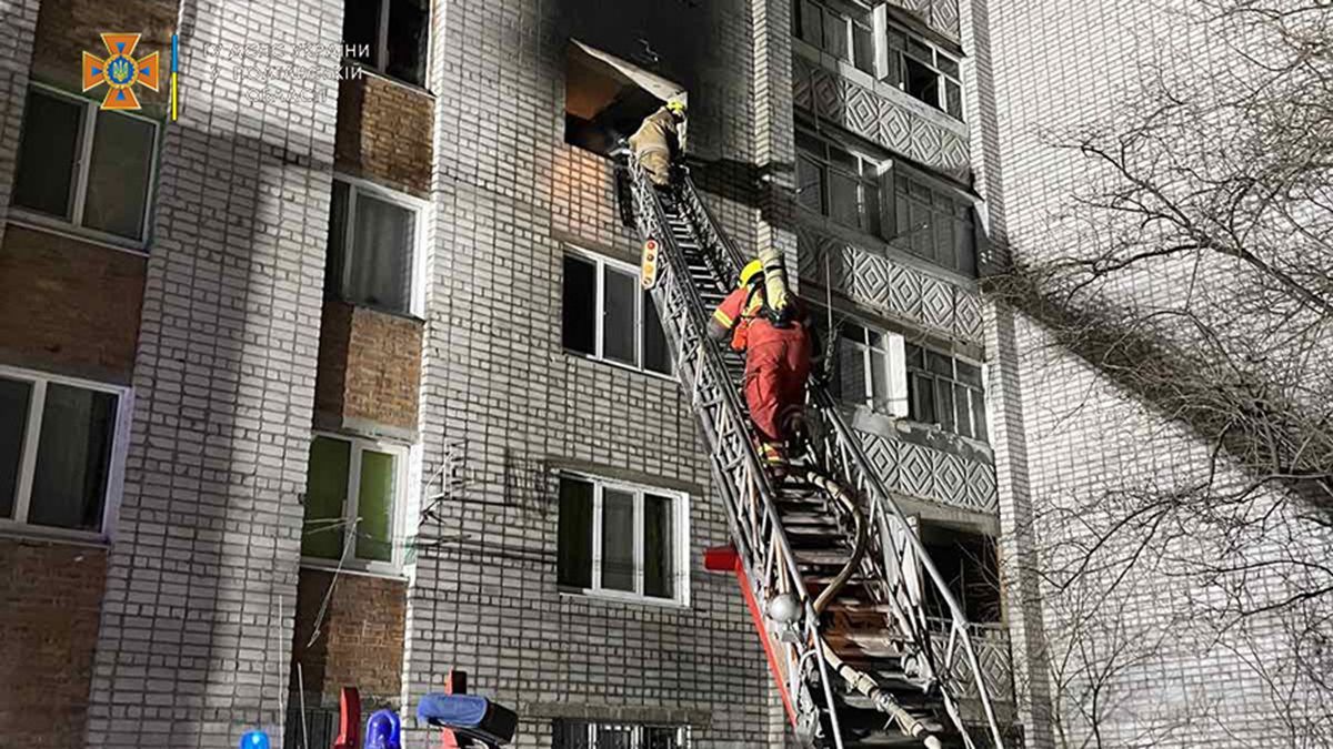 В Кременчуге при пожаре в многоэтажке погибли три человека