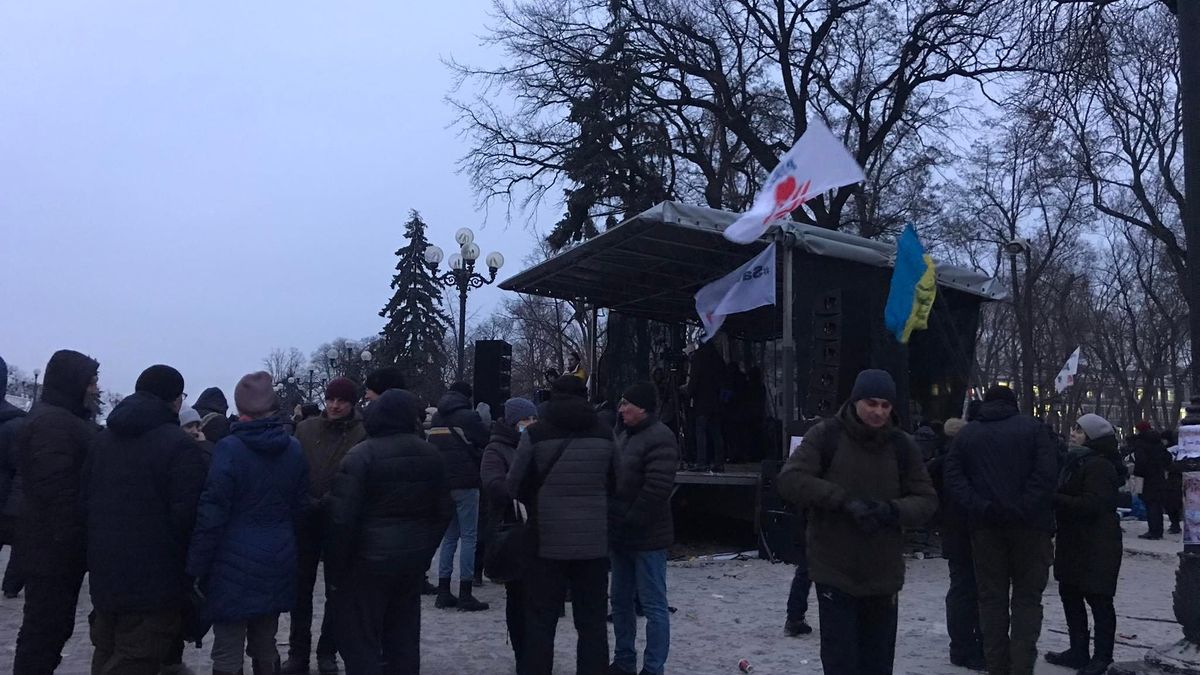 Протести ФОПів під Радою: мітингувальники розійшлися, але завтра обіцяють прийти знову - Україна новини - 24 Канал