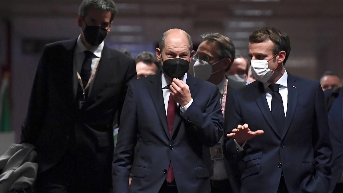 Шольц и Макрон обсудили Украину и общий ответ на агрессию России - Новости России - 24 Канал Шольц и Макрон обсудили Украину и общий ответ на агрессию России - Новости России - 24 Канал