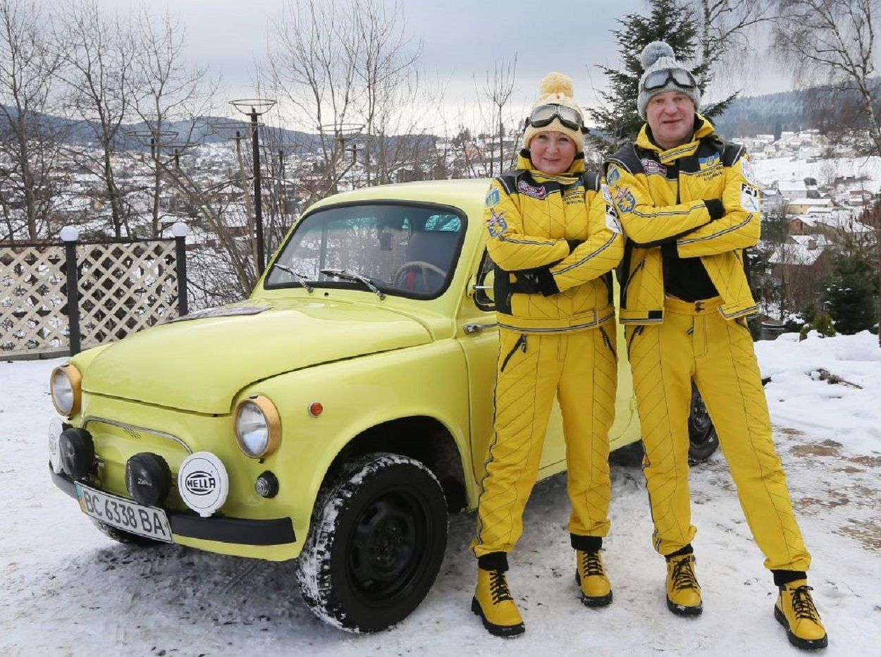 Супруги из Львова на раритетном "Запорожце" отправились на Rallye Monte-Carlo: фото