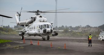 Українські миротворці знищили базу бойовиків у ДР Конго: видовищне відео з вертольота