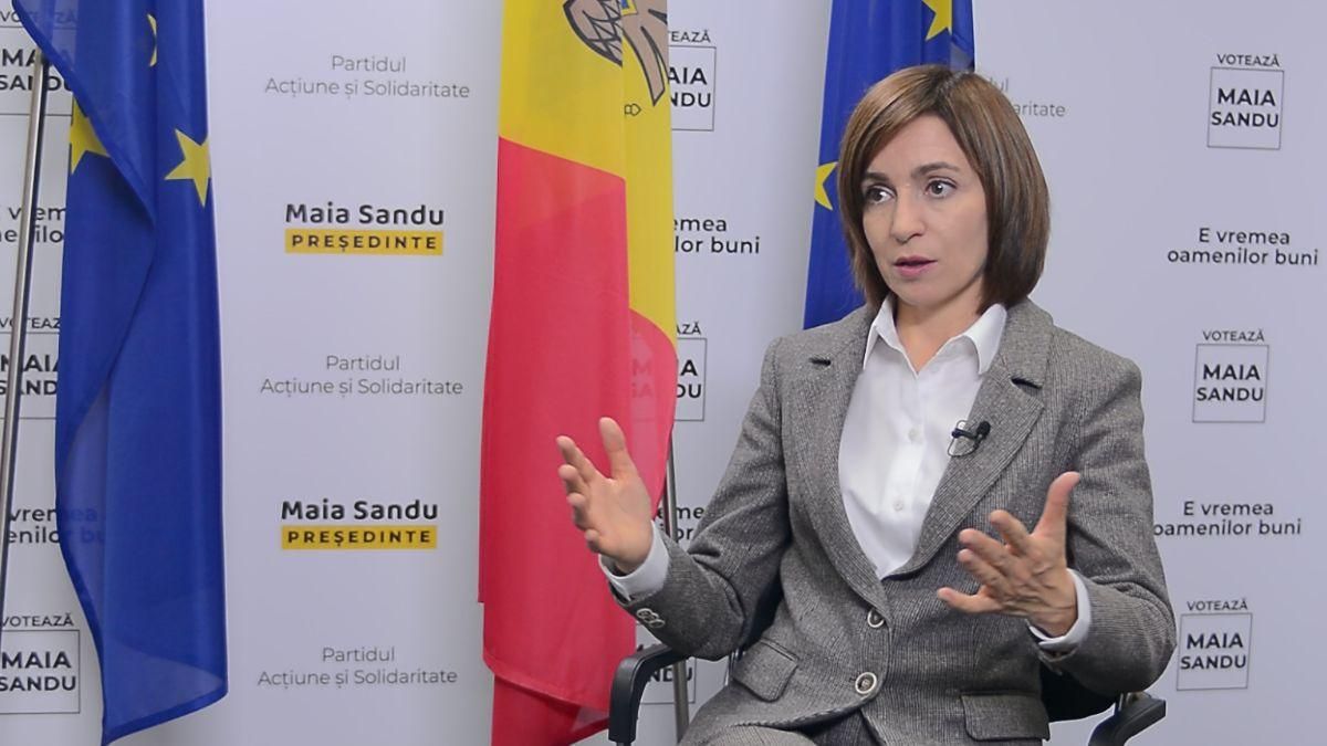Санду предупредила граждан Молдовы о высоком риске войны