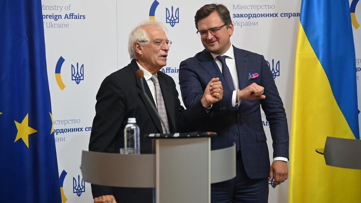 Кулеба і Боррель обговорили підготовку санкцій проти Росії та її агресивних планів - Новини Росія - 24 Канал Кулеба і Боррель обговорили підготовку санкцій проти Росії та її агресивних планів - Новини Росія - 24 Канал