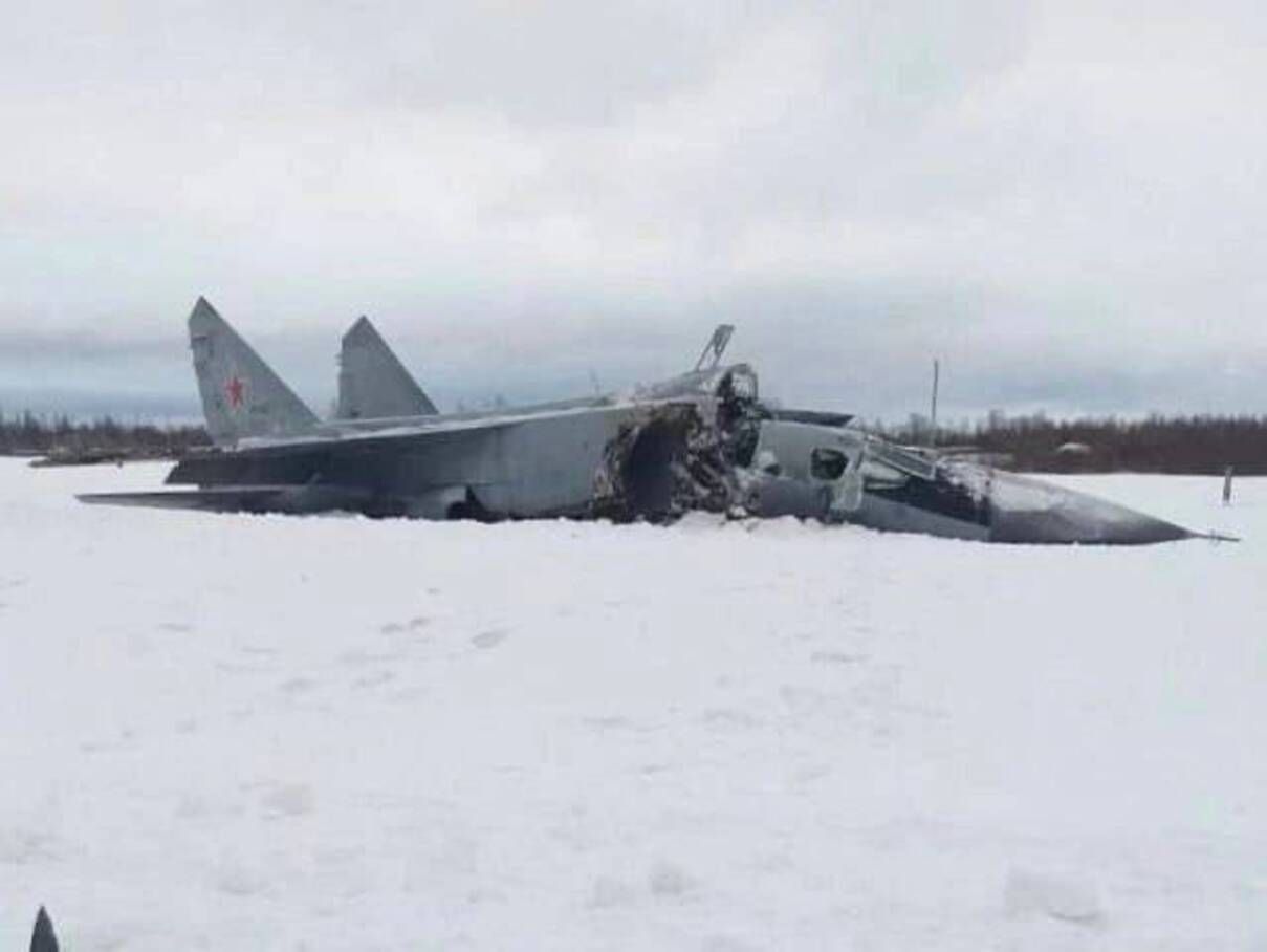 В России надвое развалился истребитель МиГ-31: в минобороны обещают быстро починить