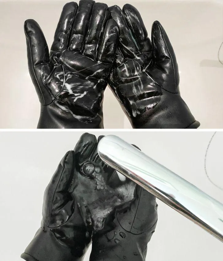 Простий спосіб правильного прання шкіряних рукавичок