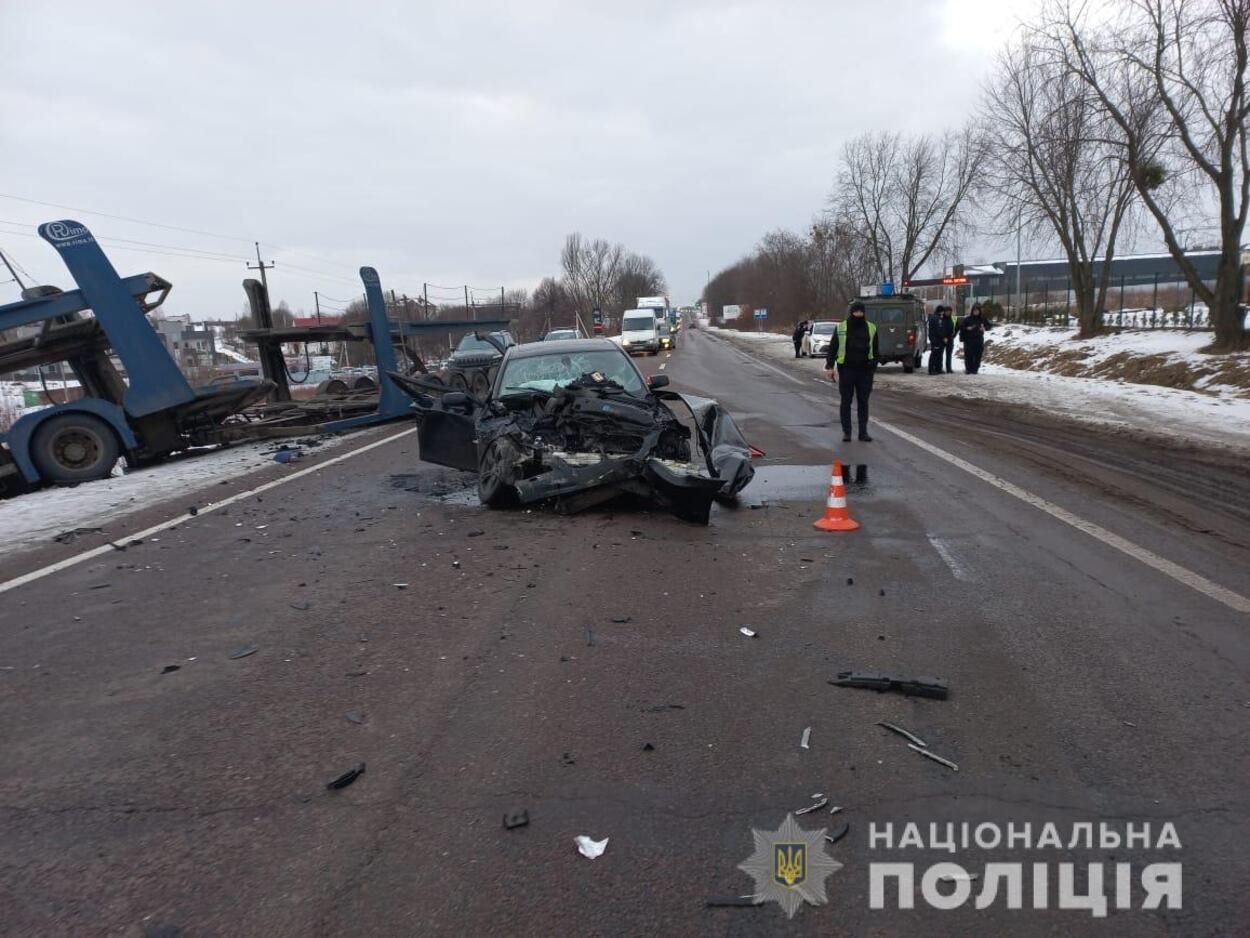 Масштабна ДТП з тягачем у Львові: медики розповіли про стан постраждалих - Новини Львова - Львів