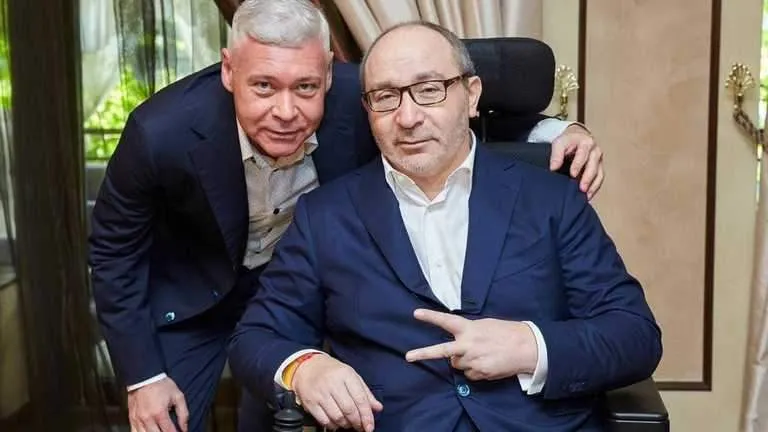 Ігор Терехов і Геннадій Кернес Ігор Терехов і Геннадій Кернес