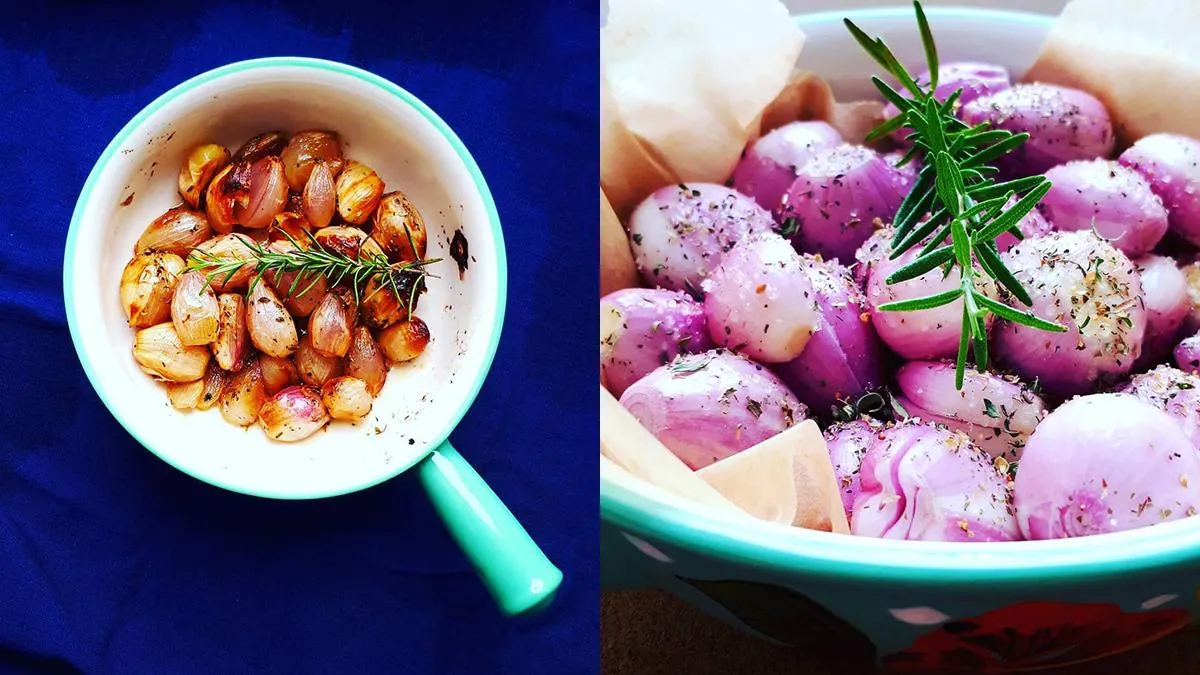 Гарнір з запеченої цибулі Гарнір з запеченої цибулі