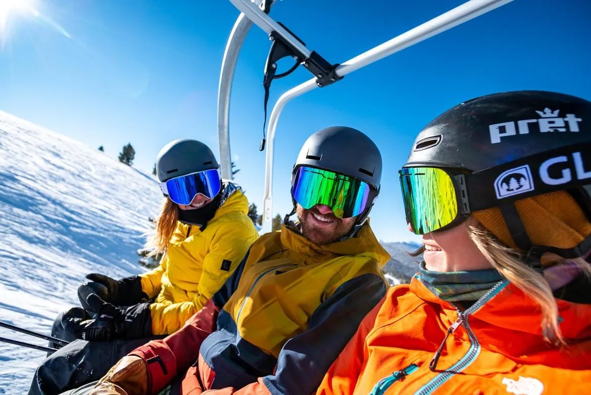 Как сделать великолепные фото во время катания на лыжах