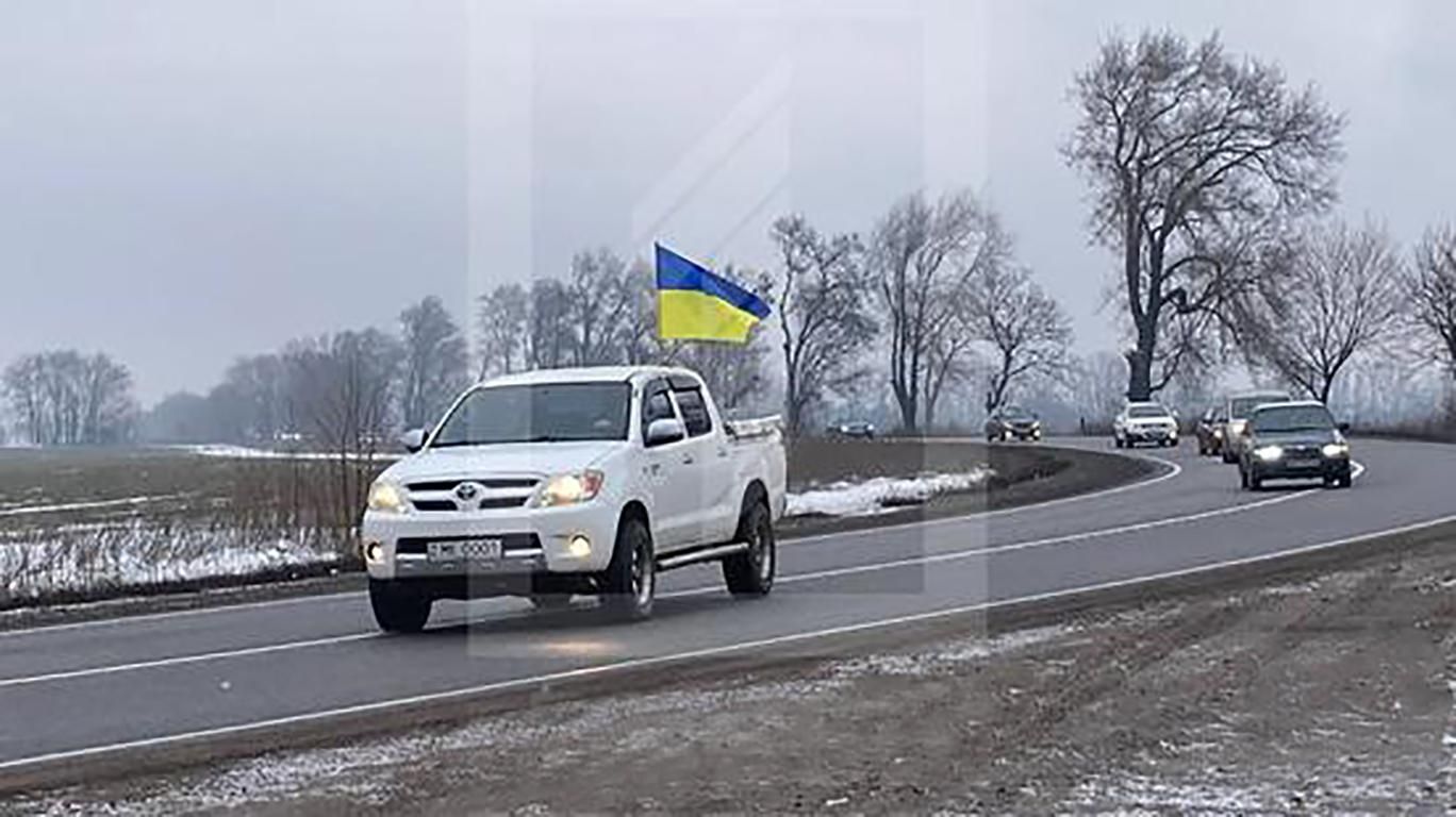 У Кривому Розі вшанували пам'ять Кузьми: відео автопробігу з "Побєдою" - Новини Кривого Рогу - Дніпро