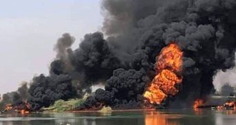 Возле Нигерии взорвалось нефтеперерабатывающее судно: есть угроза экокатастрофы