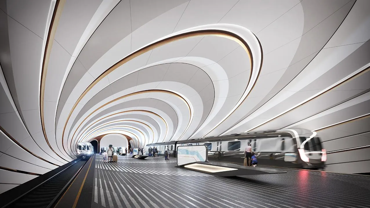 У Дніпрі збудують станції метро за проєктом Zaha Hadid Architects