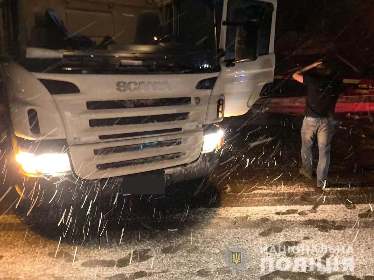 У водія вантажівки стрес У водія вантажівки стрес